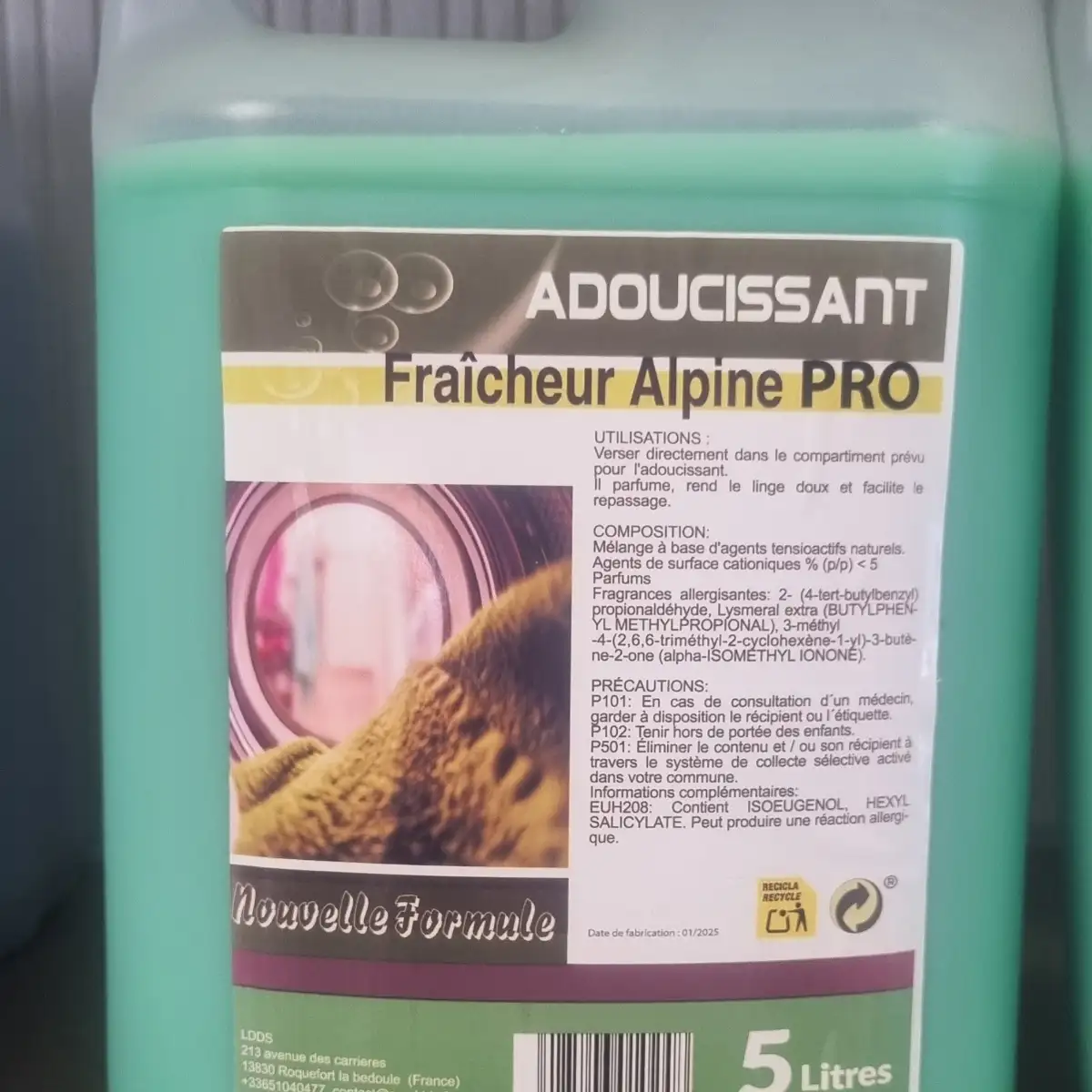 Adoucissant fraîcheur Alpine