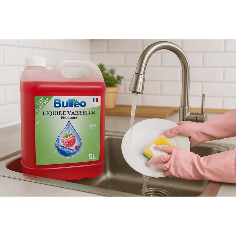 Liquide Vaisselle Framboise 5L
